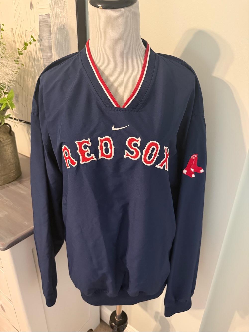 Nike Boston Red Sox Navy Pullover jacket